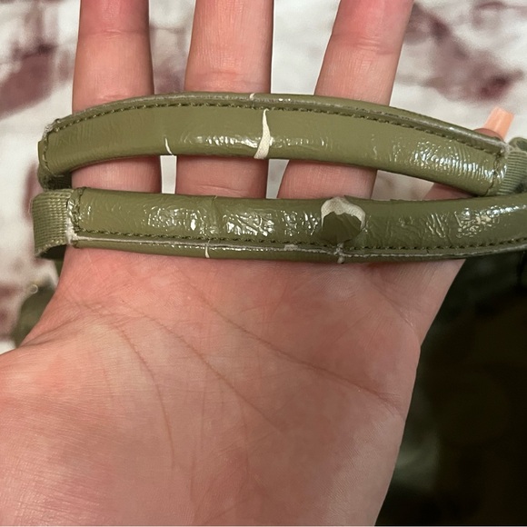 Coach Olive Green Signature Canvas Tote Set - Picture 4 of 9